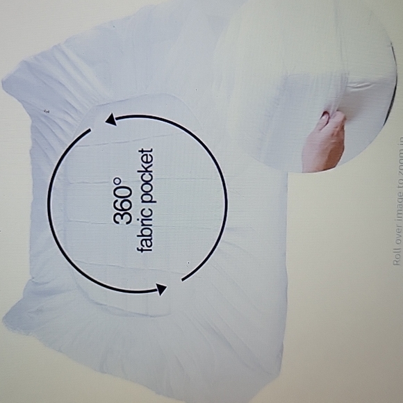 Easeland Bedding Easeland Queen Quilted Mattress Pad White Deep Pocket 0 Cotton 60x80 New